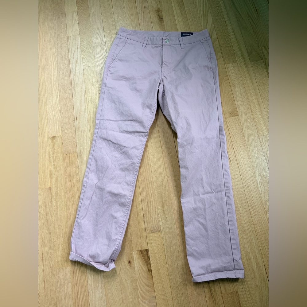 Bonobos Men’s Slim Fit Chino Pants 32x32 Purple Casual Preppy Golf